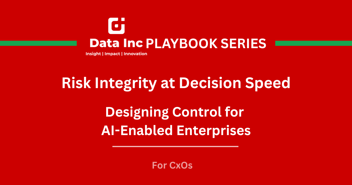 Risk Integrity in AI-Enabled Enterprises | A CRO Playbook